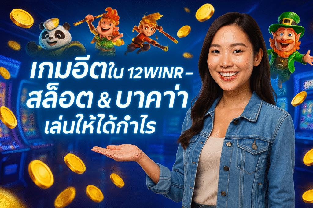เกมฮิตใน 12IWINR – สล็อต & บาคาร่า เล่นให้ได้กำไร