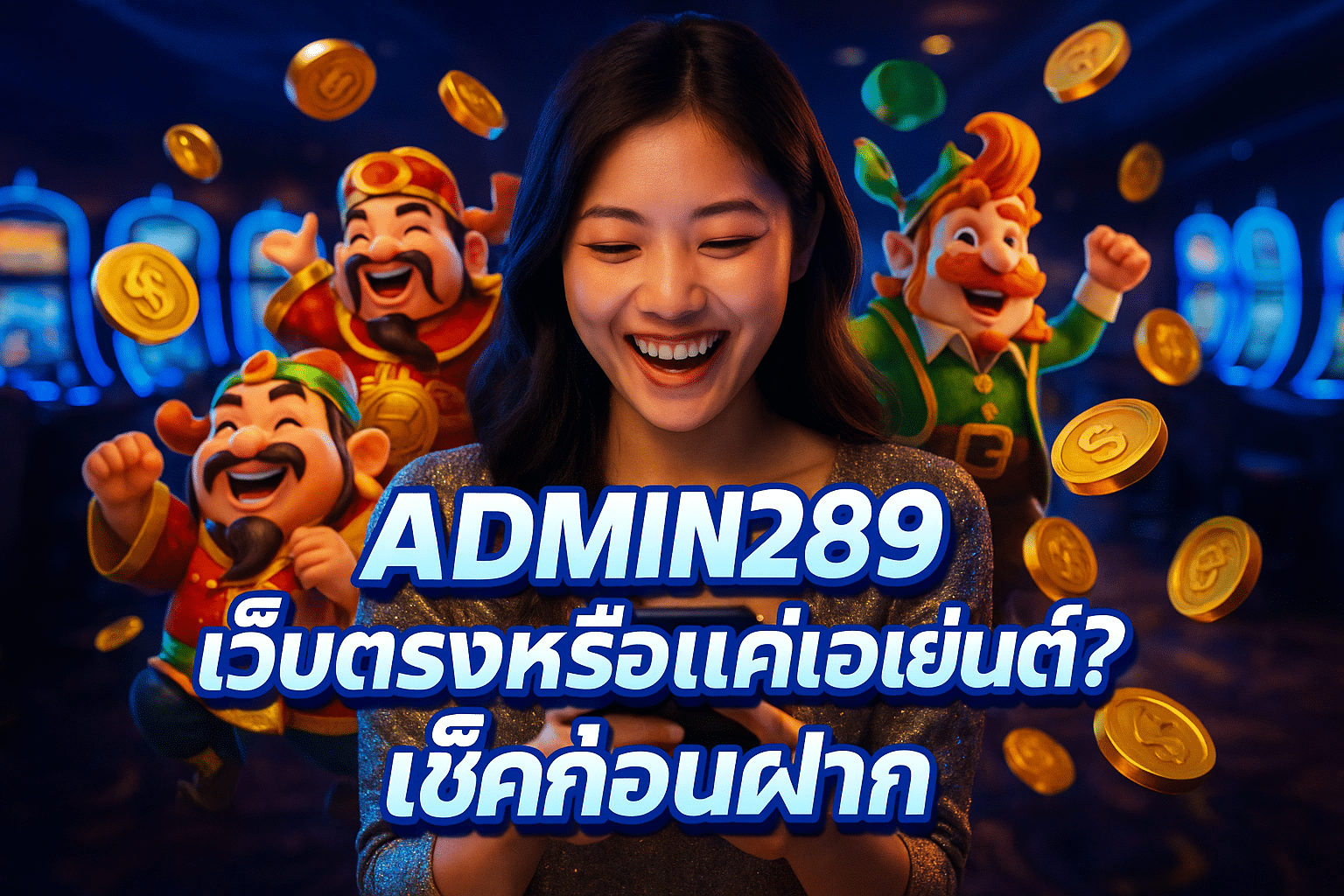 ADMIN289 เว็บตรงหรือแค่เอเย่นต์? เช็คก่อนฝาก